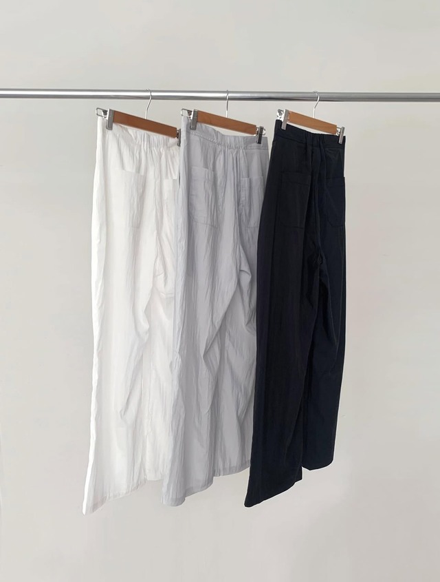 (予約) LITER /  Moi tencel pants 3color