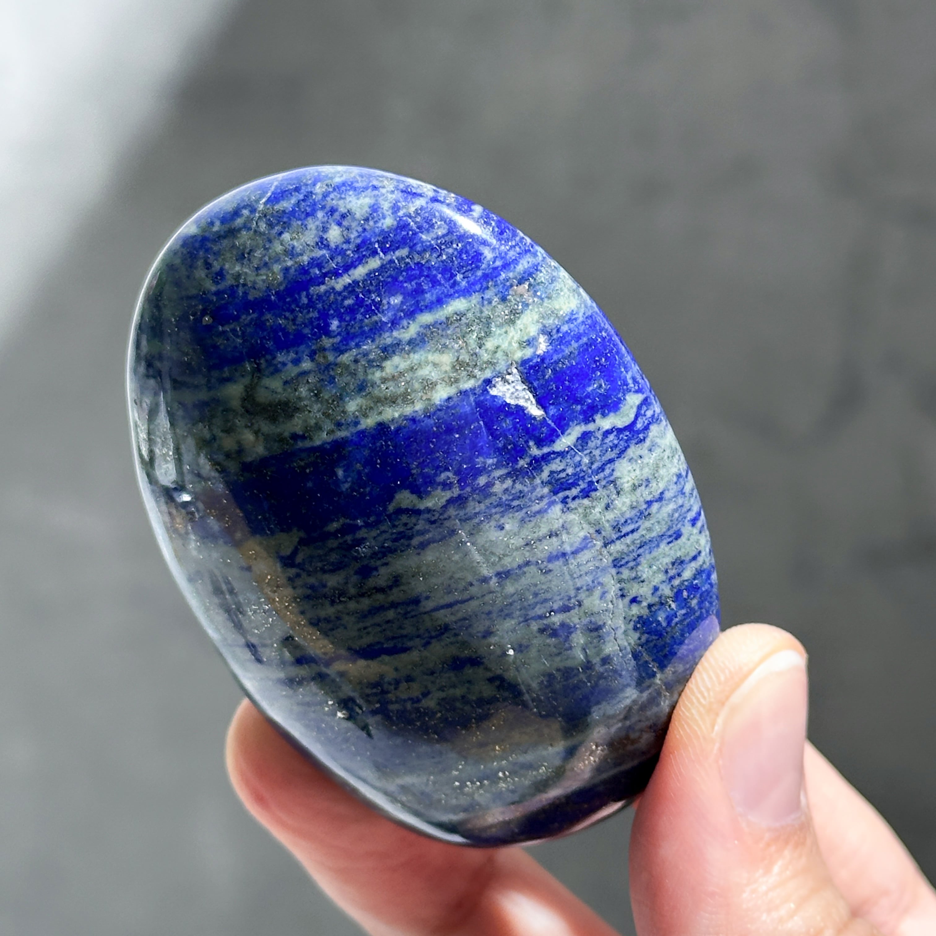 2点『Jasumin』ラピスラズリ♡【アガット】K10 ドロップ 天然石 ラピスラズリ パームストーン81◇ Lapis Lazuli ◇天然石・鉱物