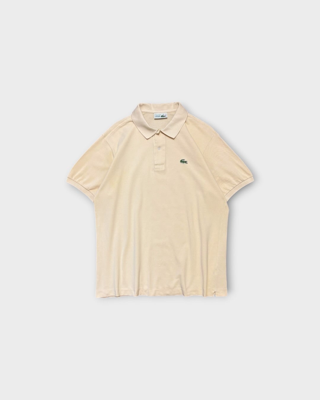 【VINTAGE】1980's “LACOSTE” French Lacoste Pique Polo Shirt MADE IN FRANCE