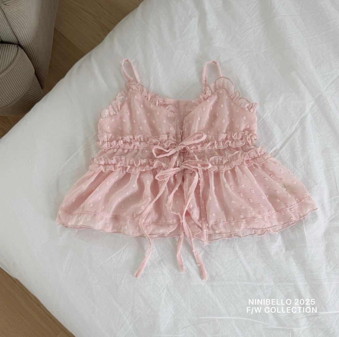 残り2点 即納⌇120,125cm フリル ビスチェ