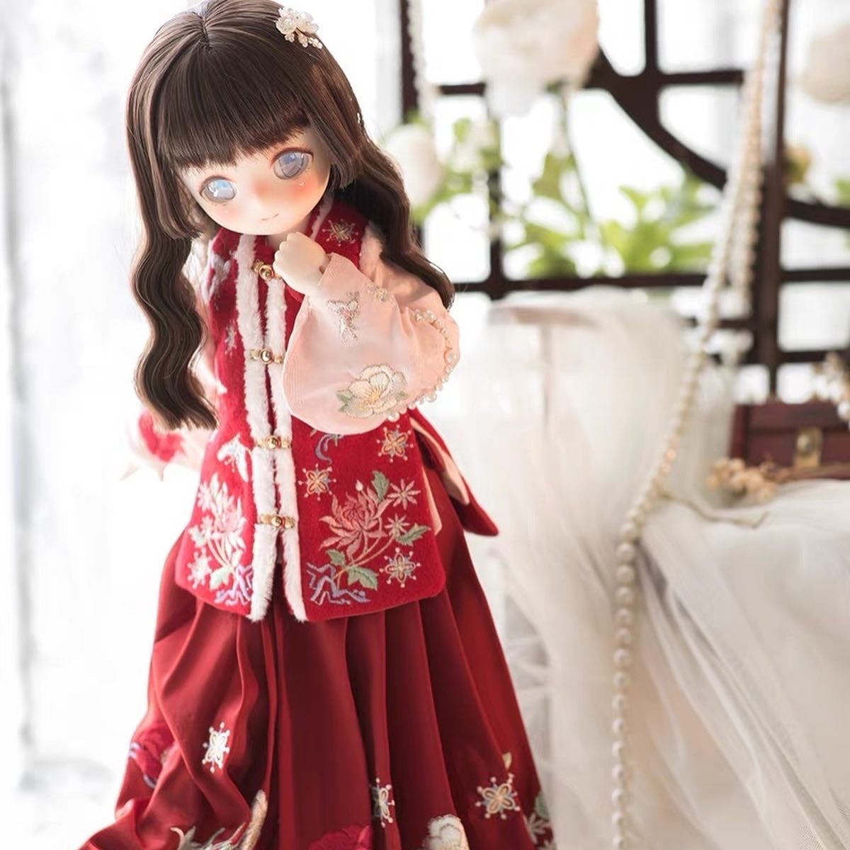 39】ディーラー様製 msd mdd kumako 1/4ドール用 浴衣-