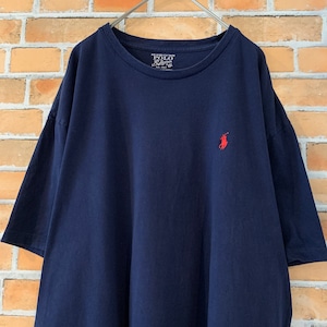 【POLO RALPH LAUREN】 刺繍ロゴ Tシャツ アメリカ古着 L