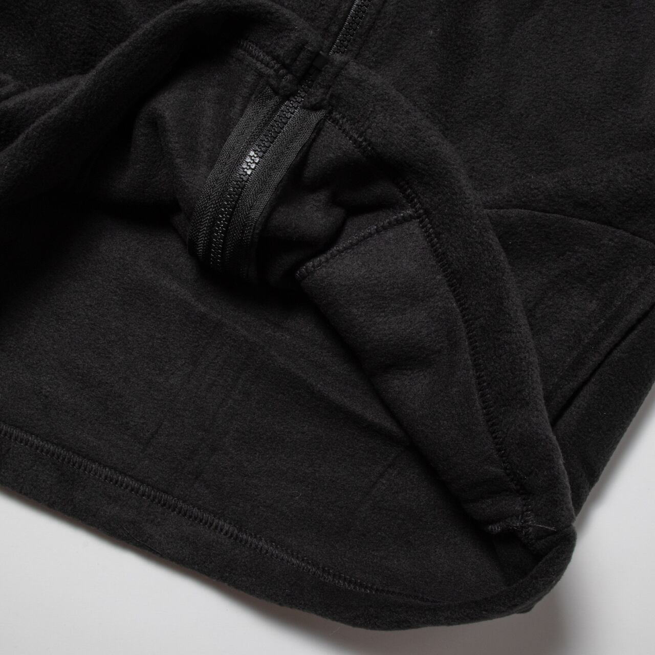 Full Zip フリースベスト / ブラック / SPRING MOUNTAIN APPAREL