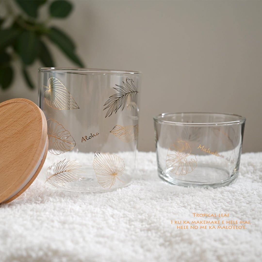 ガラス用 ポーセラーツ 転写紙 ガラス転写紙 まとめ売り ハンドメイド ガラス用Tropical leaf・トロピカルリーフ・本金 A4サイズ（ポーセリン