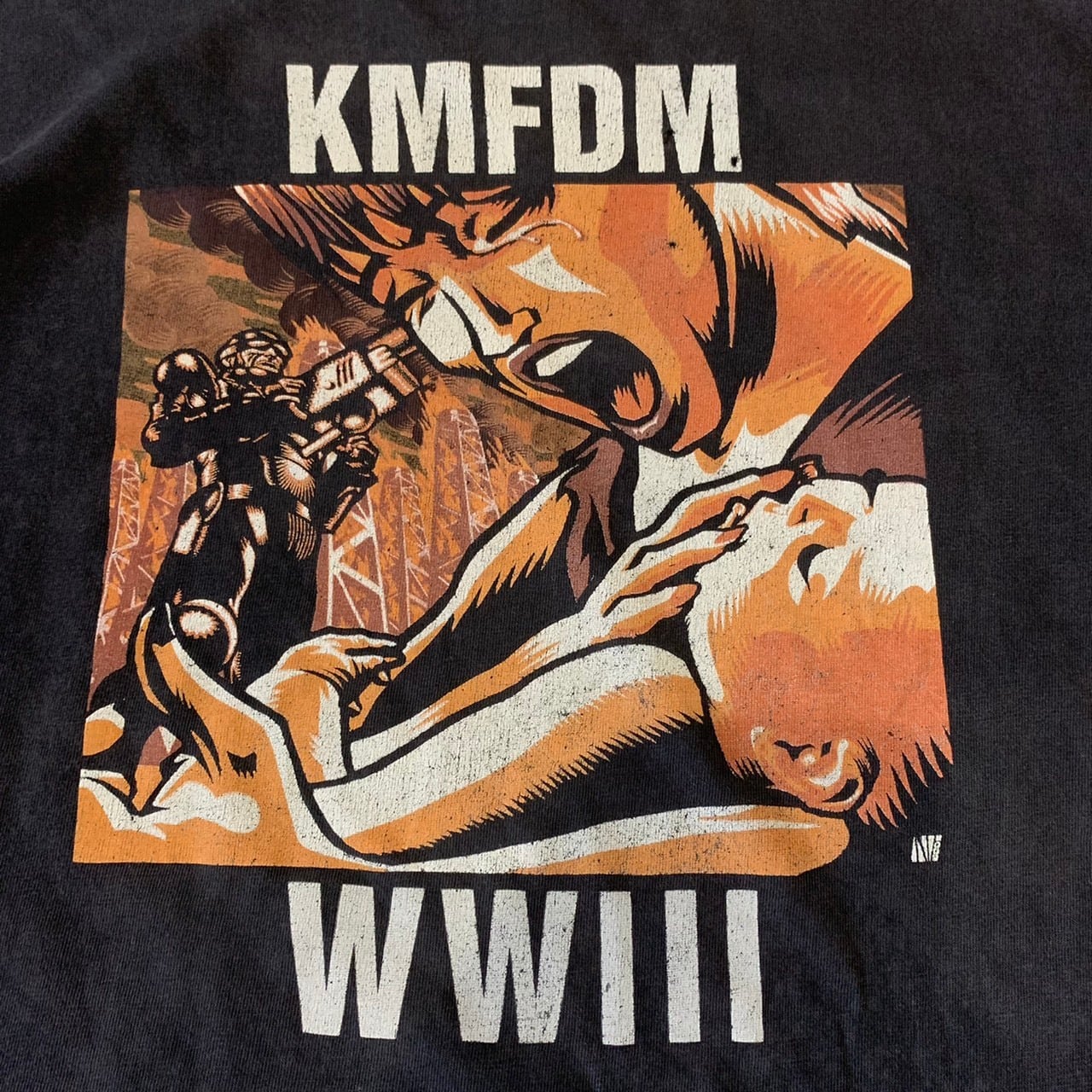 00s KMFDM L/S T-shirt | What'z up
