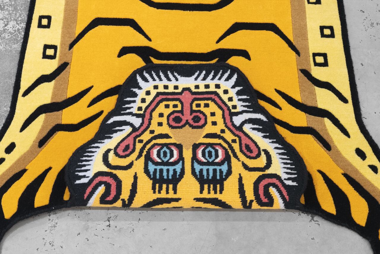 Tibetan Tiger Rug 《Lサイズ•ウール・オリジナル3・シグネチャー