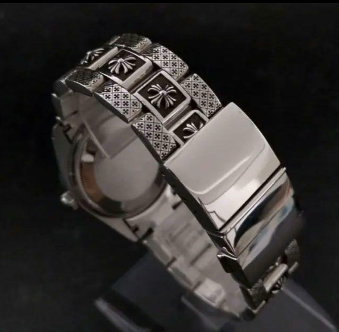 CHROME HEARTS クロムハーツ ウォッチバンド FLAT CHプラス ロレックス