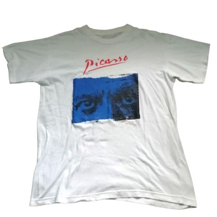 90s picasso print T-shirt