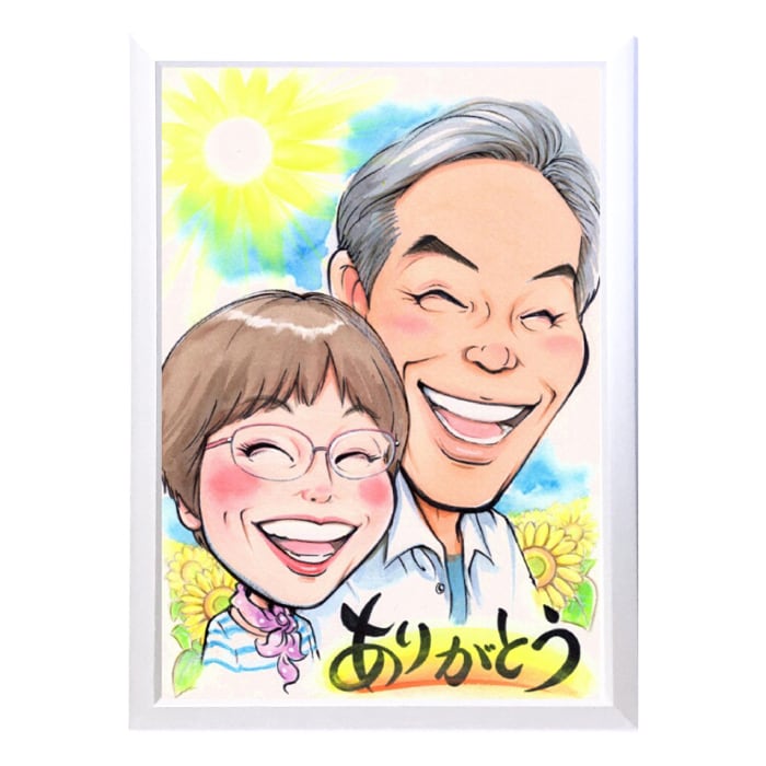 似顔絵 キャラクタータッチ【 みこ 】 | 似顔絵 プレゼント・アート