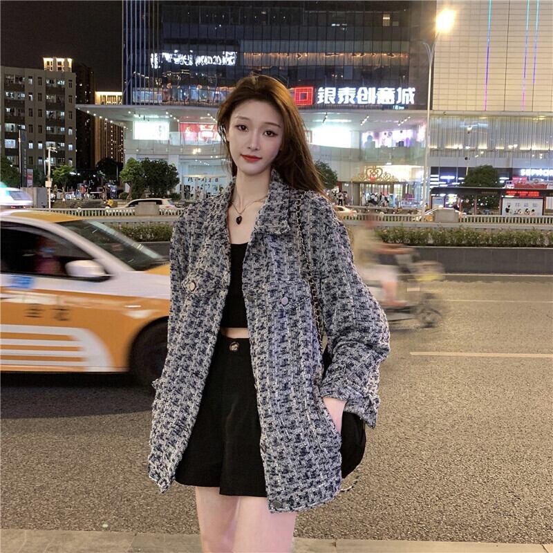 ジャケット オータムウィンタースタンダードルーズトップス レディース レトロ 秋物 冬物 YY-ファッション22761424874