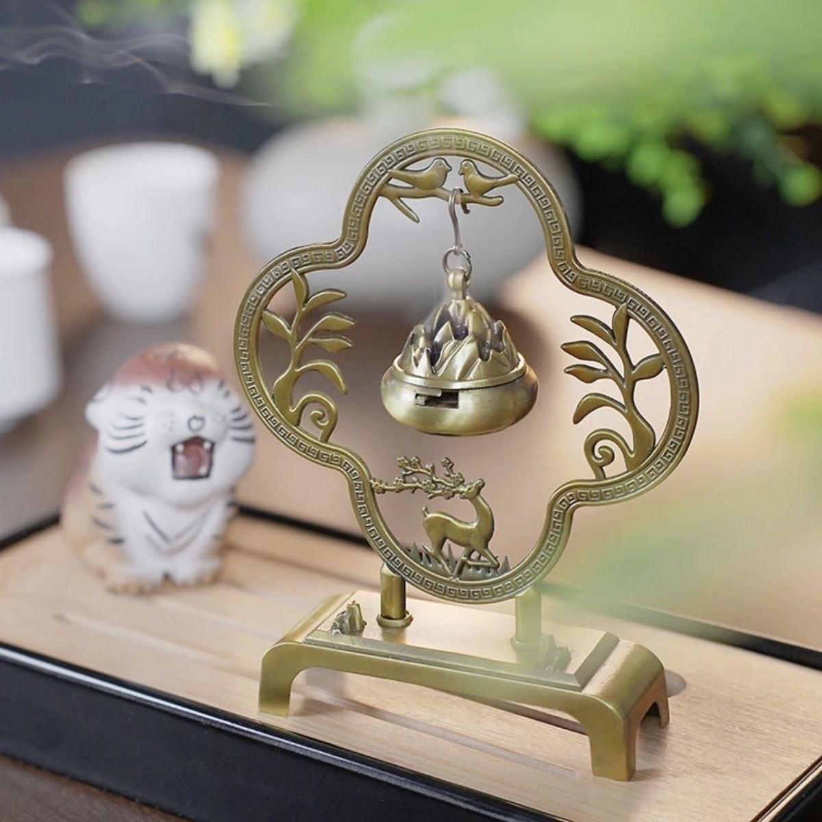 瓢箪 ひょうたん 置物 オブジェ 黄金 ゴールド 財運 金運 運気 風水