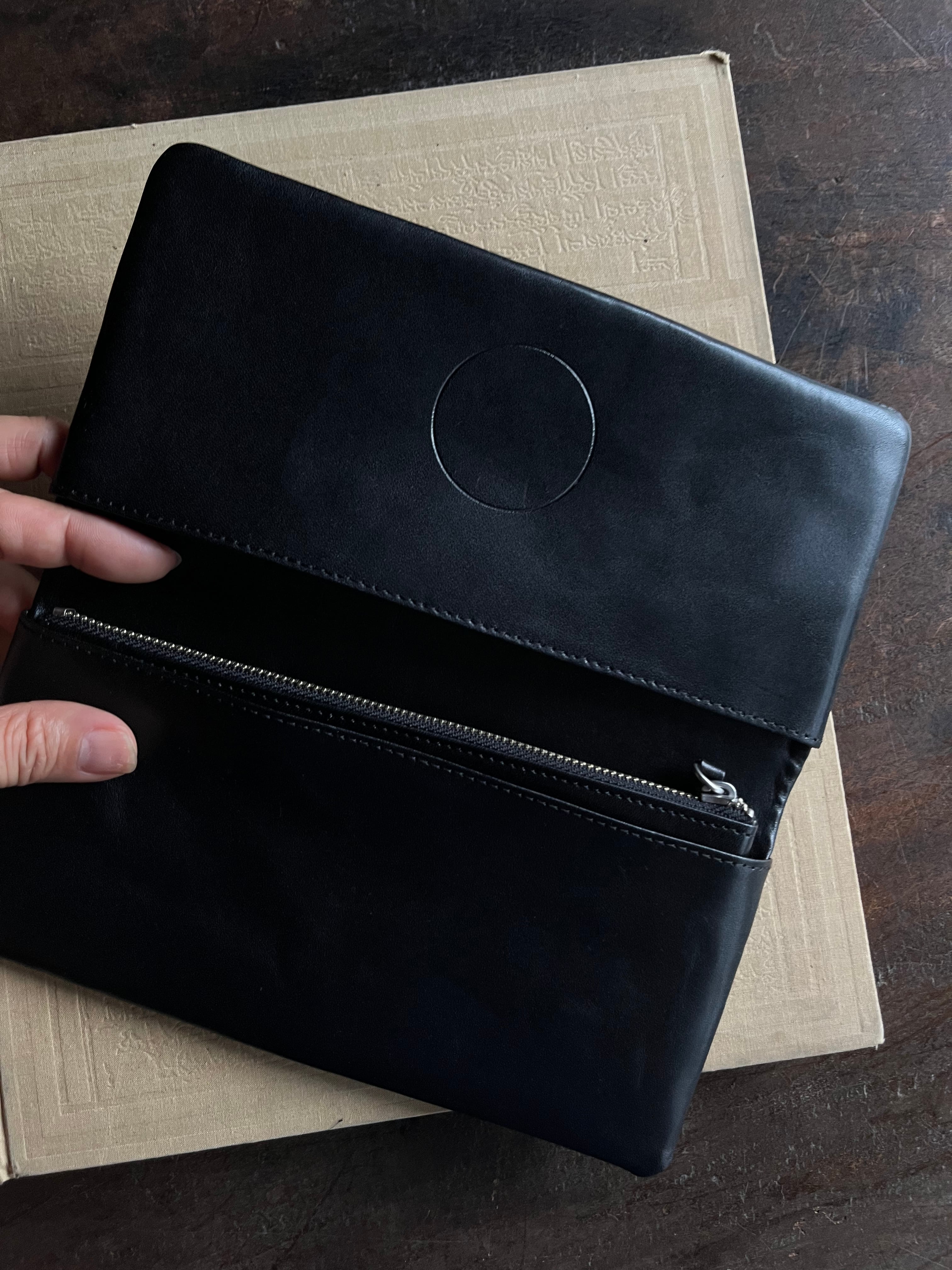 COSMIC WONDER | Light leather wallet ( Black) | STARDUST COSMIC WONDER | Light leather wallet ( Black) | STARDUST