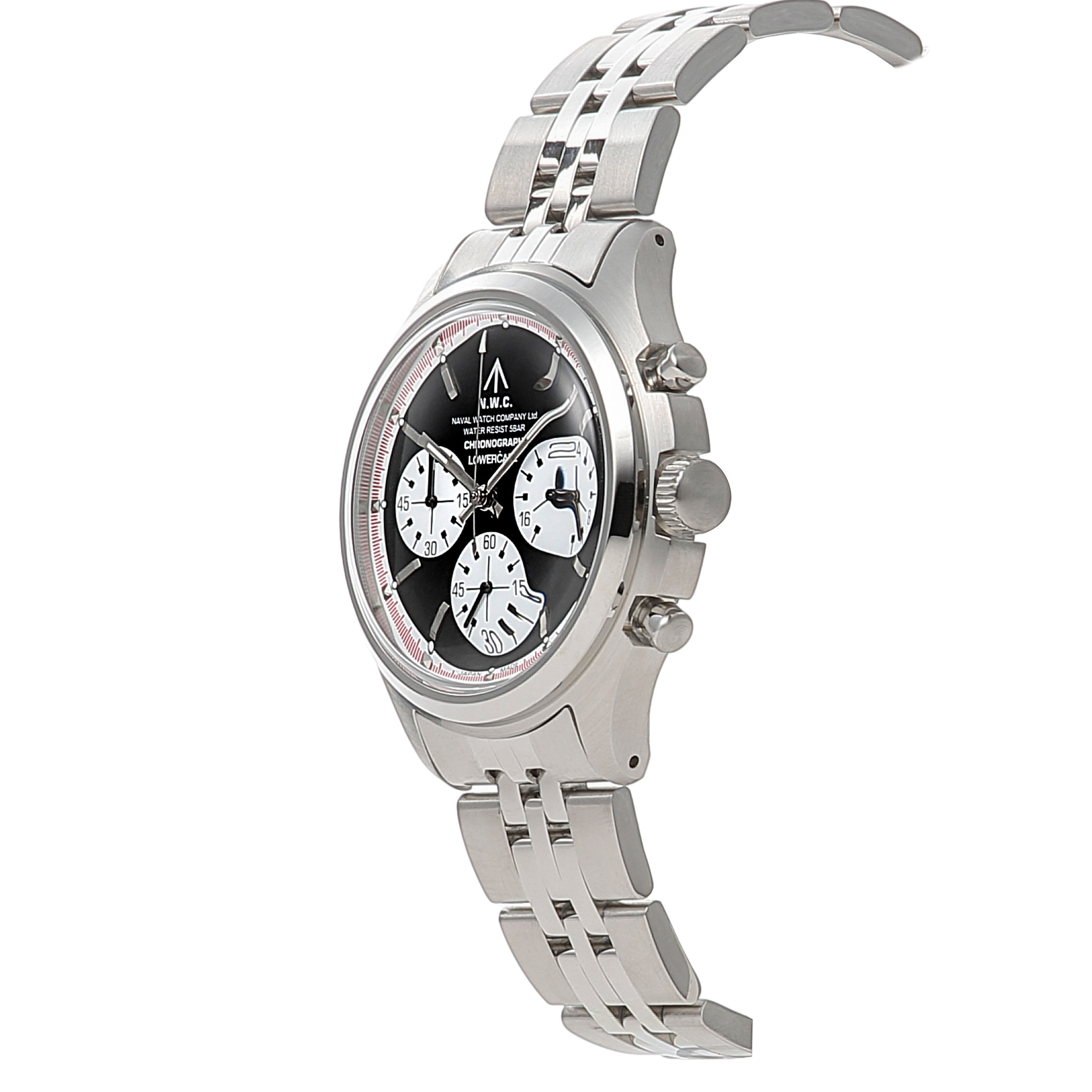 Naval Watch Produced By LOWERCASE FRXC012 Chronograph 3links S/S
