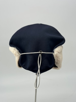 béret wool   dog ear　3way