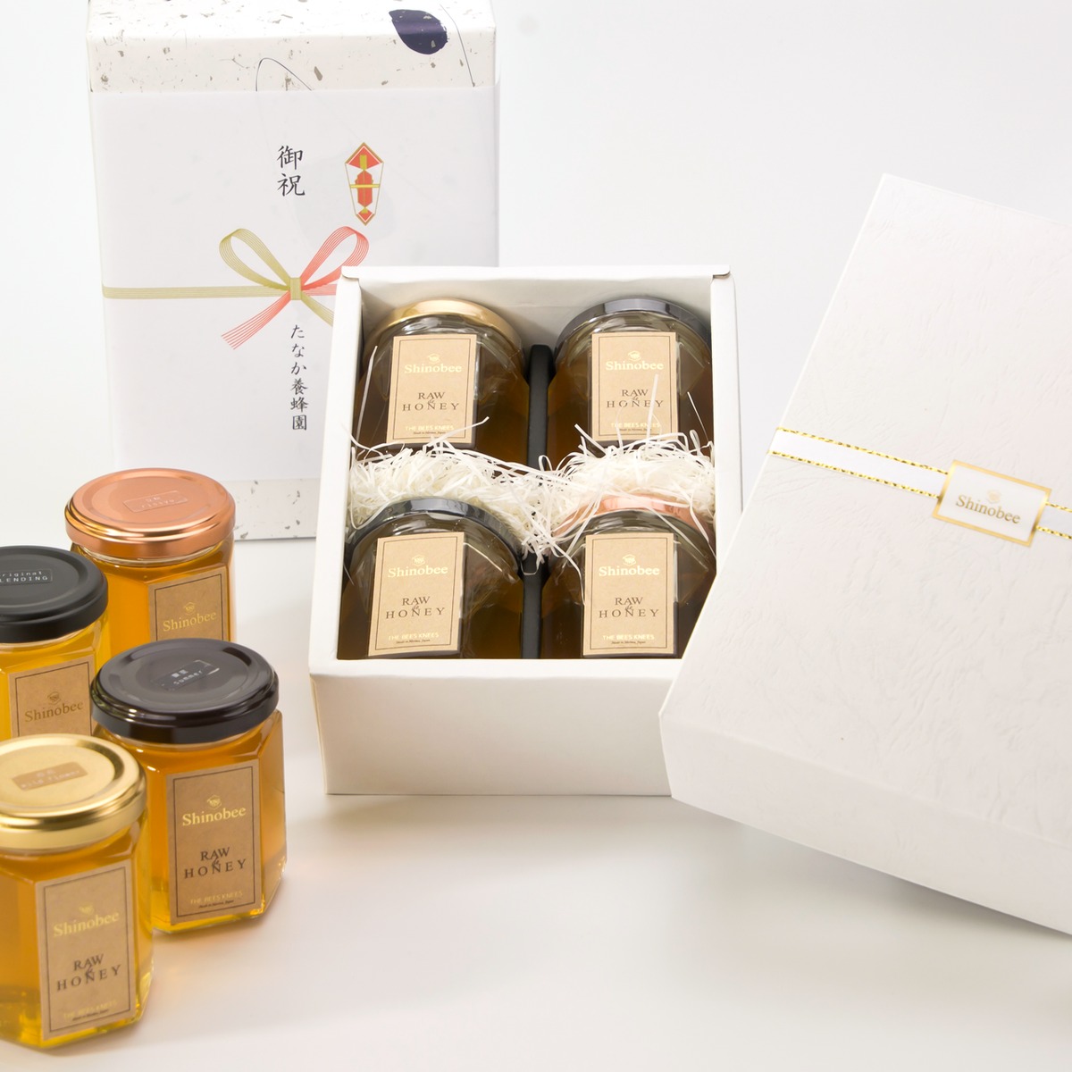 セール【非加熱・生はちみつ】4種セット・500g×4（4本） b4ed5ac8ed7e4a3cba98ed299adf89