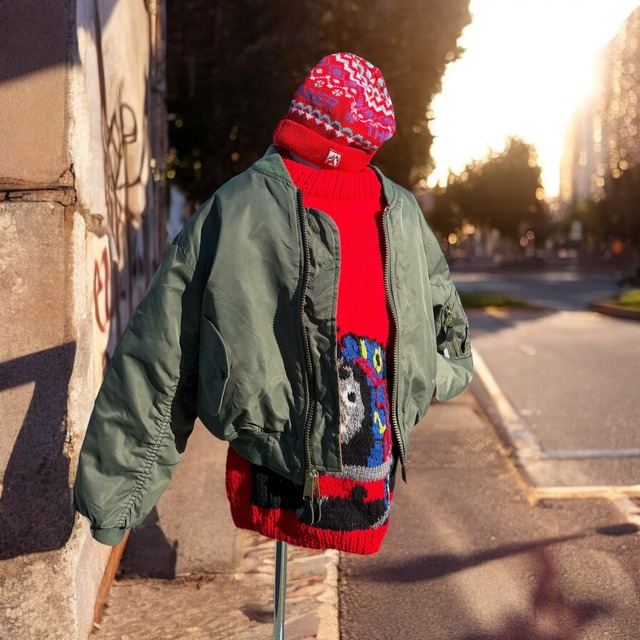 【KIDS】TROOPER  Ma-1 jacket size:140〜150前後