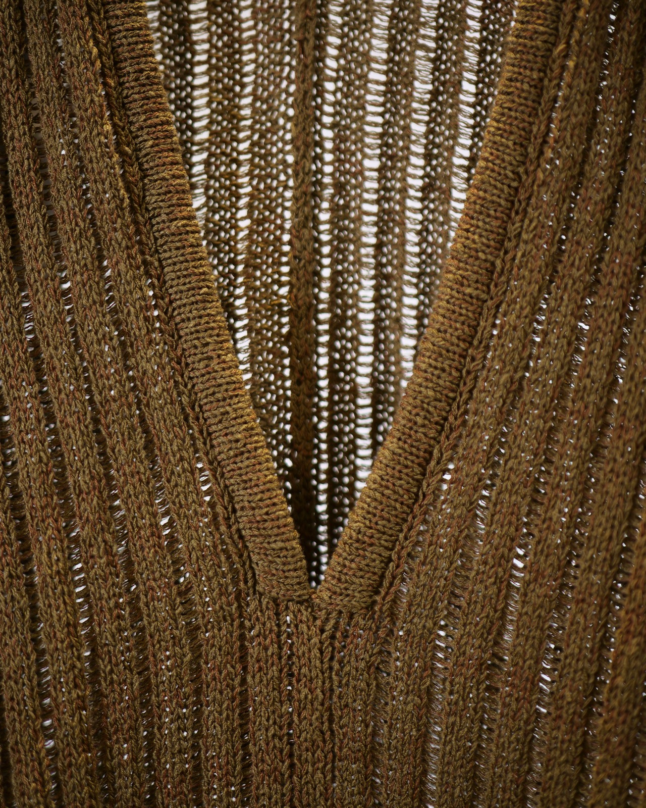METHO - Harinuki Skipper Vest : sand  brown