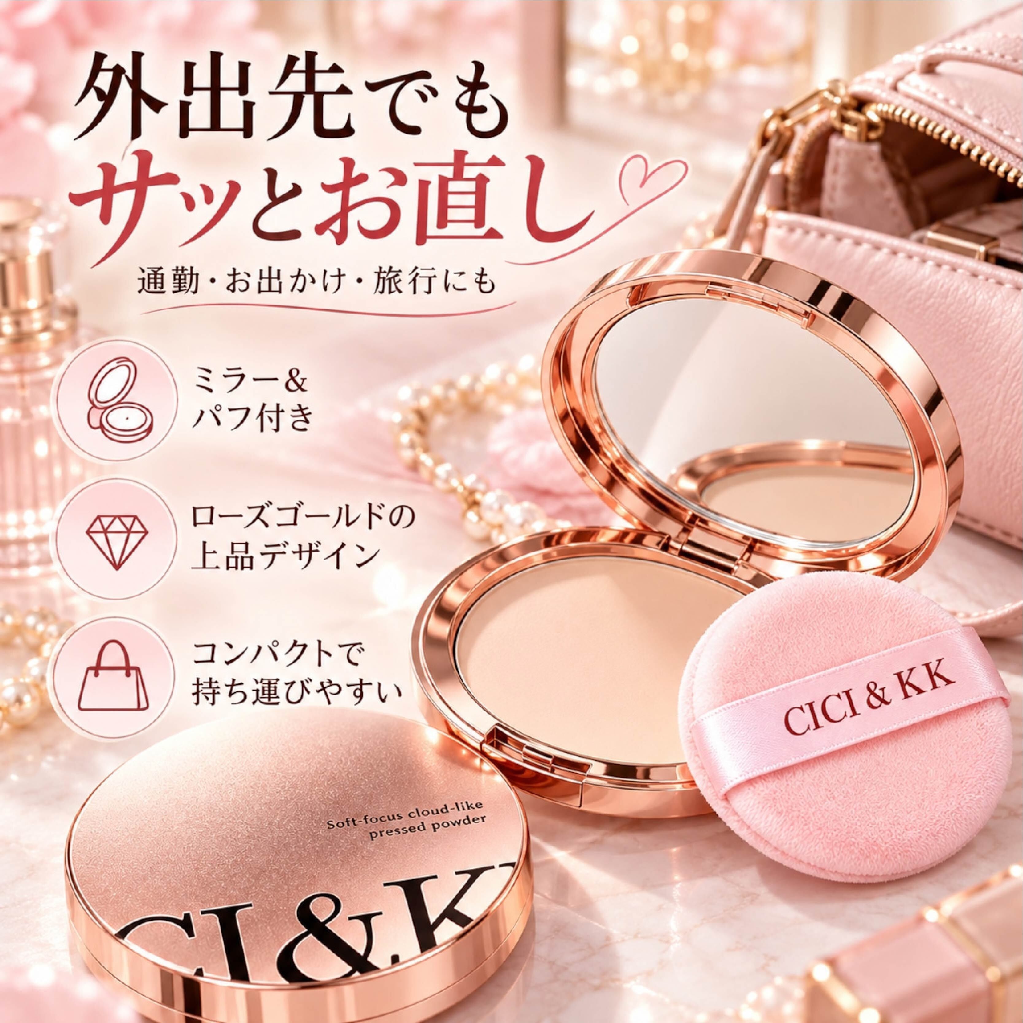 ピンク系 プレストパウダー ケースなし HY 1199 . プレストパウダー フェイスパウダー ルースパウダーではない
