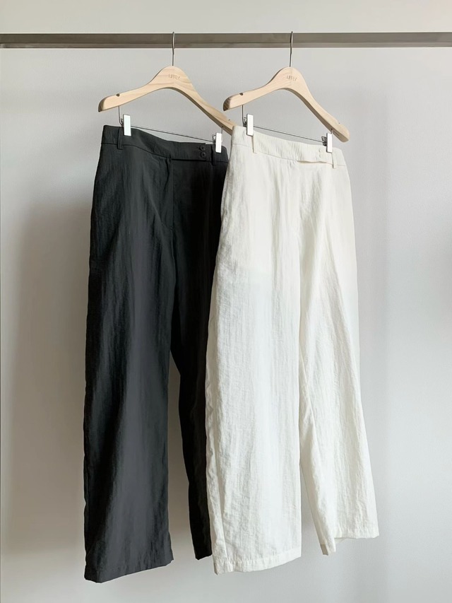 (予約) LIFFEY / Curved pants 2color　