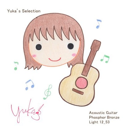 【Yuka's Selection】Acoustic Guitar Strings / Phosphor Bronze Wound L