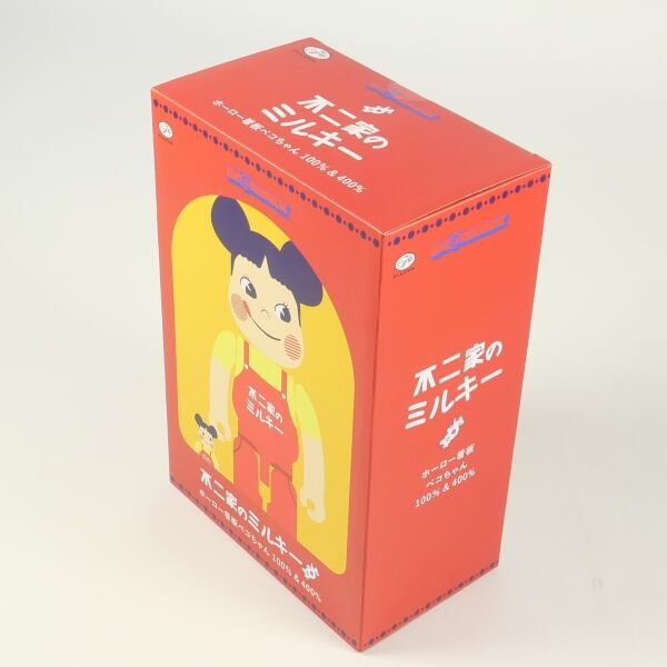 不二家 - BE＠RBRICK ホーロー看板 ペコちゃん 100％ & 400 BE