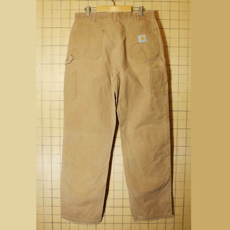 USA製 carhartt カーハート ダブルニー ペインターパンツ ライト