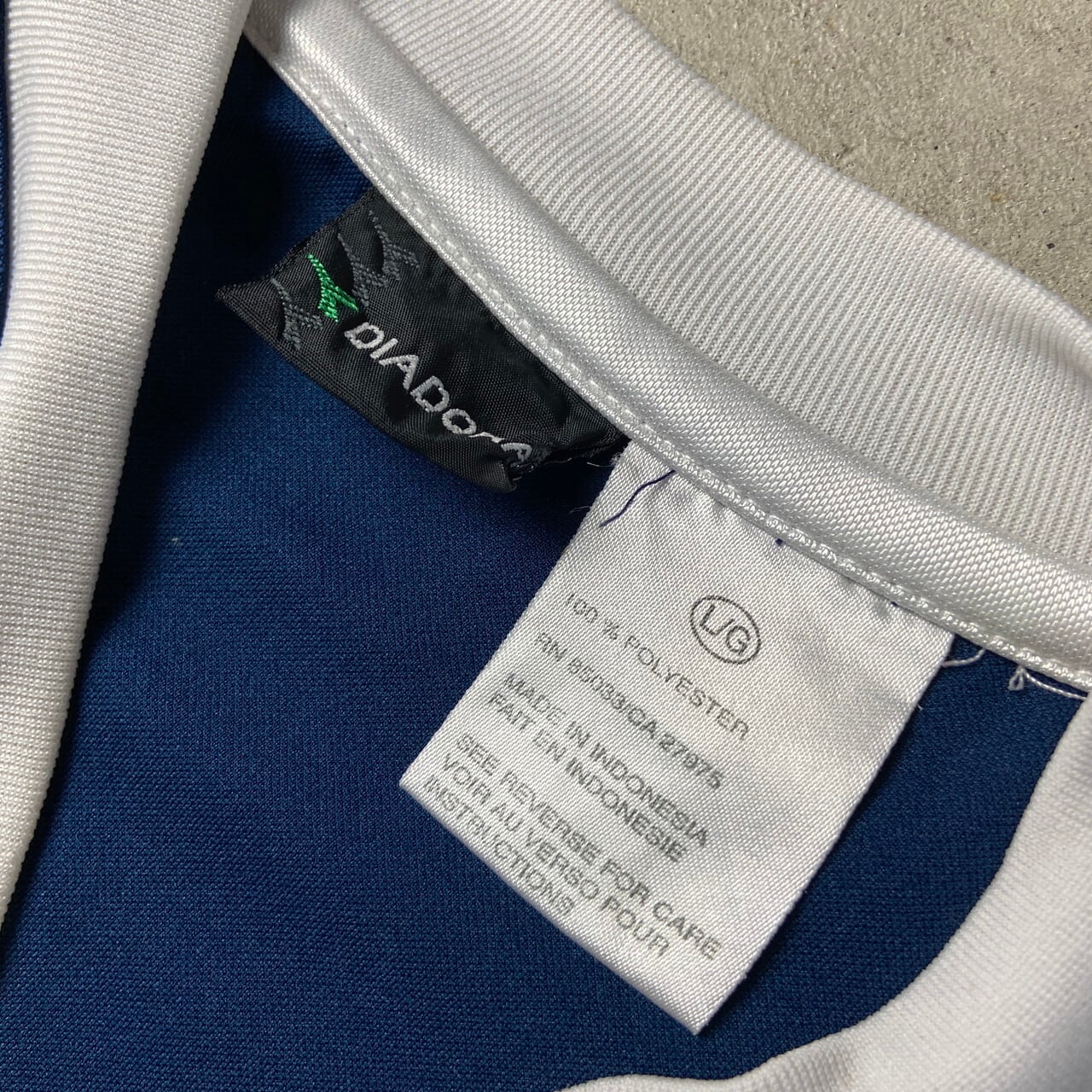 DIADORA ディアドラ REAVIS サッカーシャツ ユニフォーム メンズL 古着