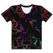 All-Over Print Women's Crew Neck T-Shirt