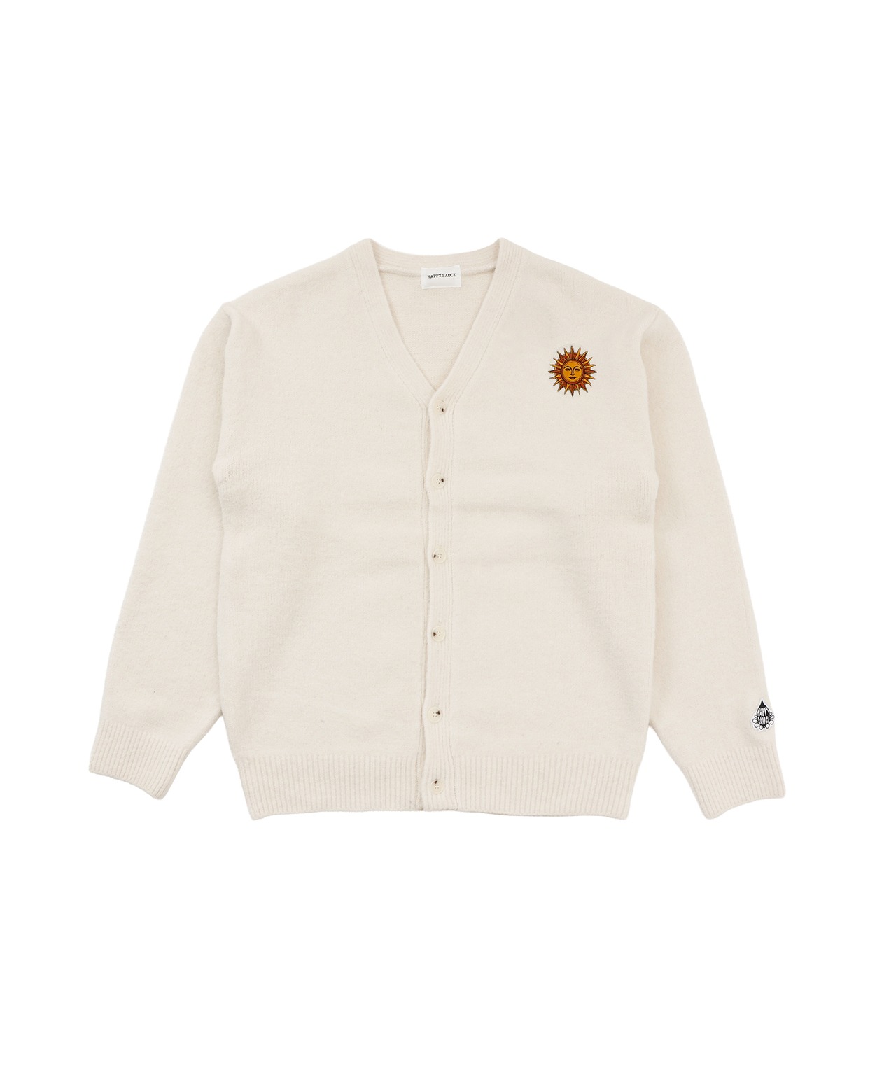 SUN＆MOON EMBROIDERY CARDIGAN［HSK002］