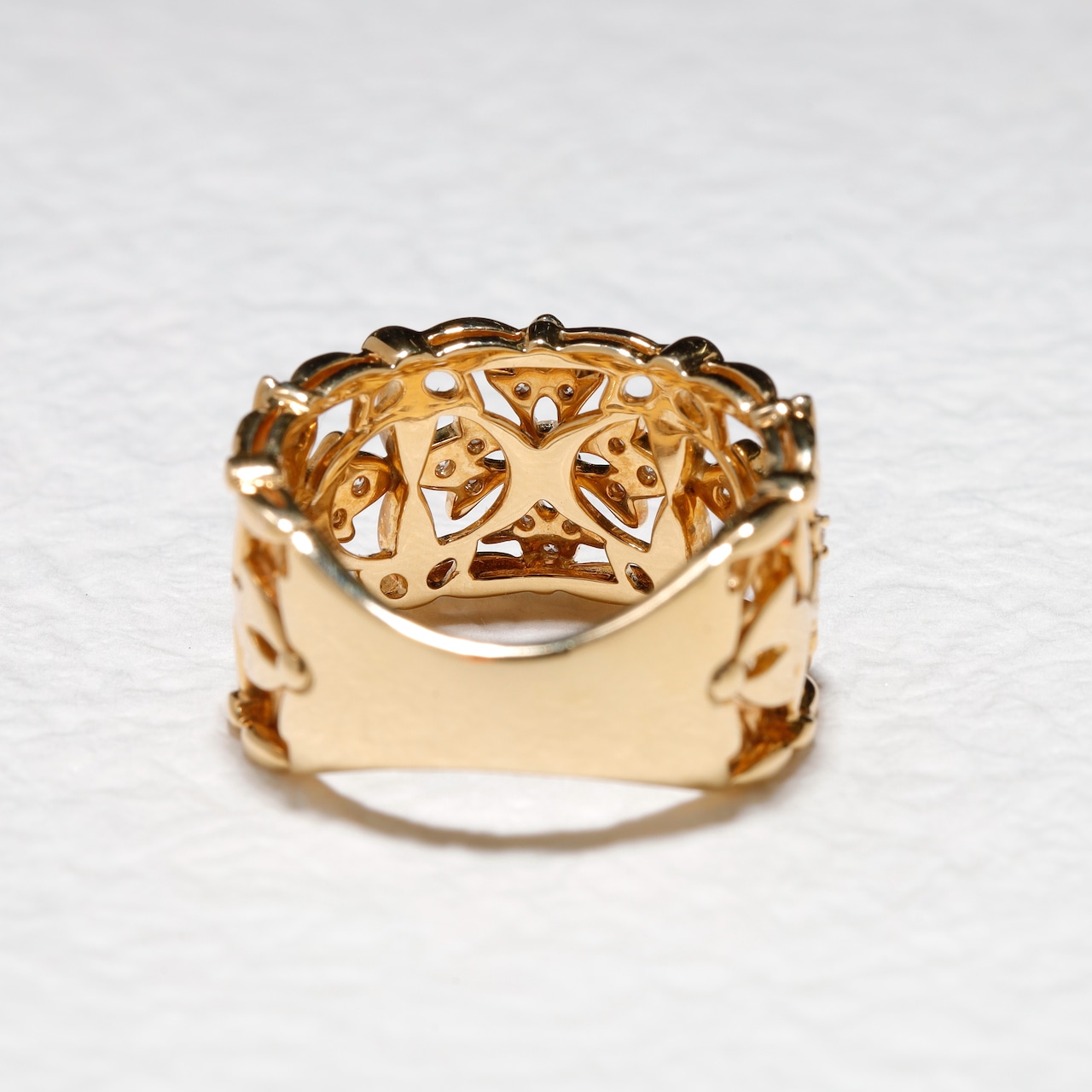 ダイヤモンド デザインリング K18 / 0.250ct