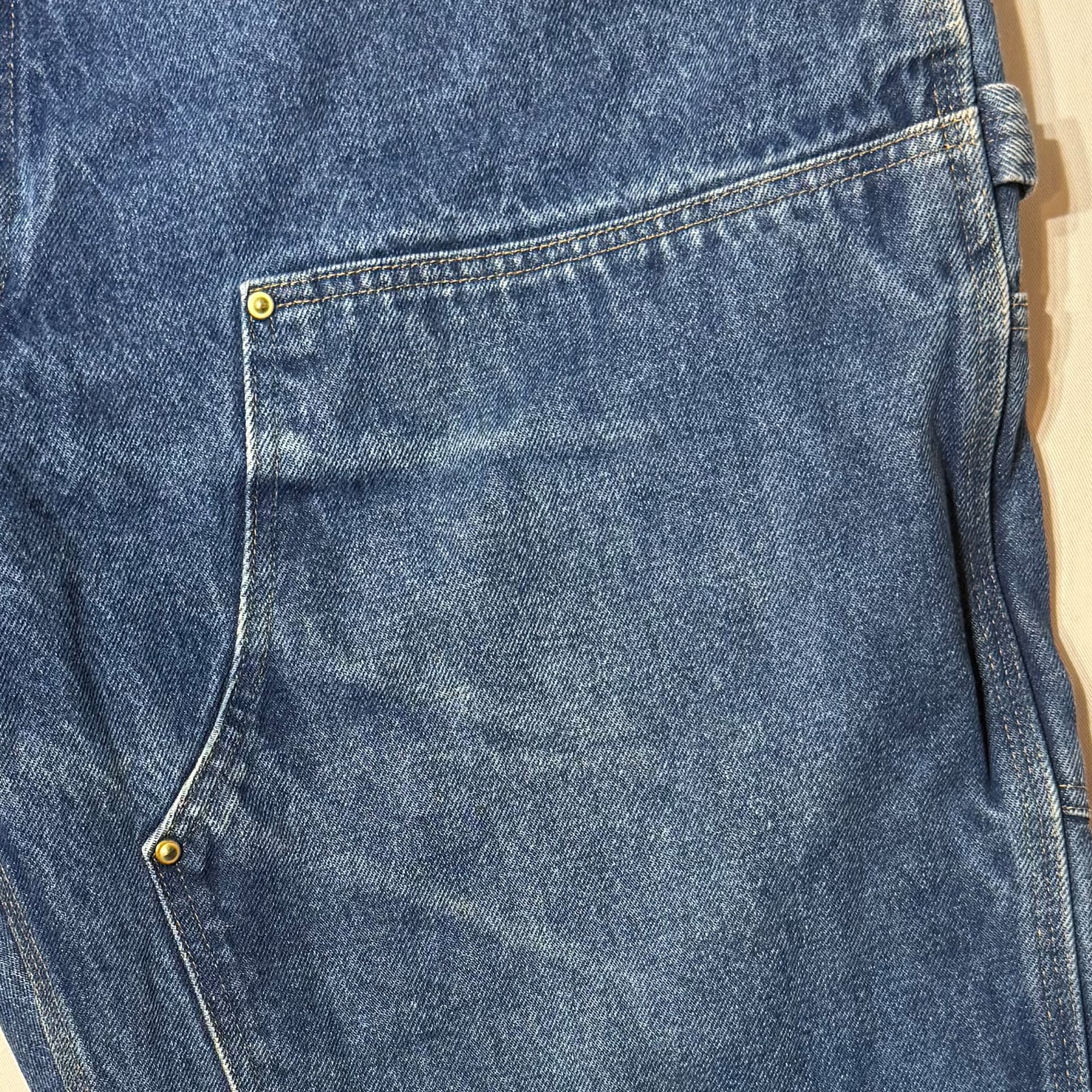 2000's メキシコ carhartt カーハート ダブルニー デニムペインター