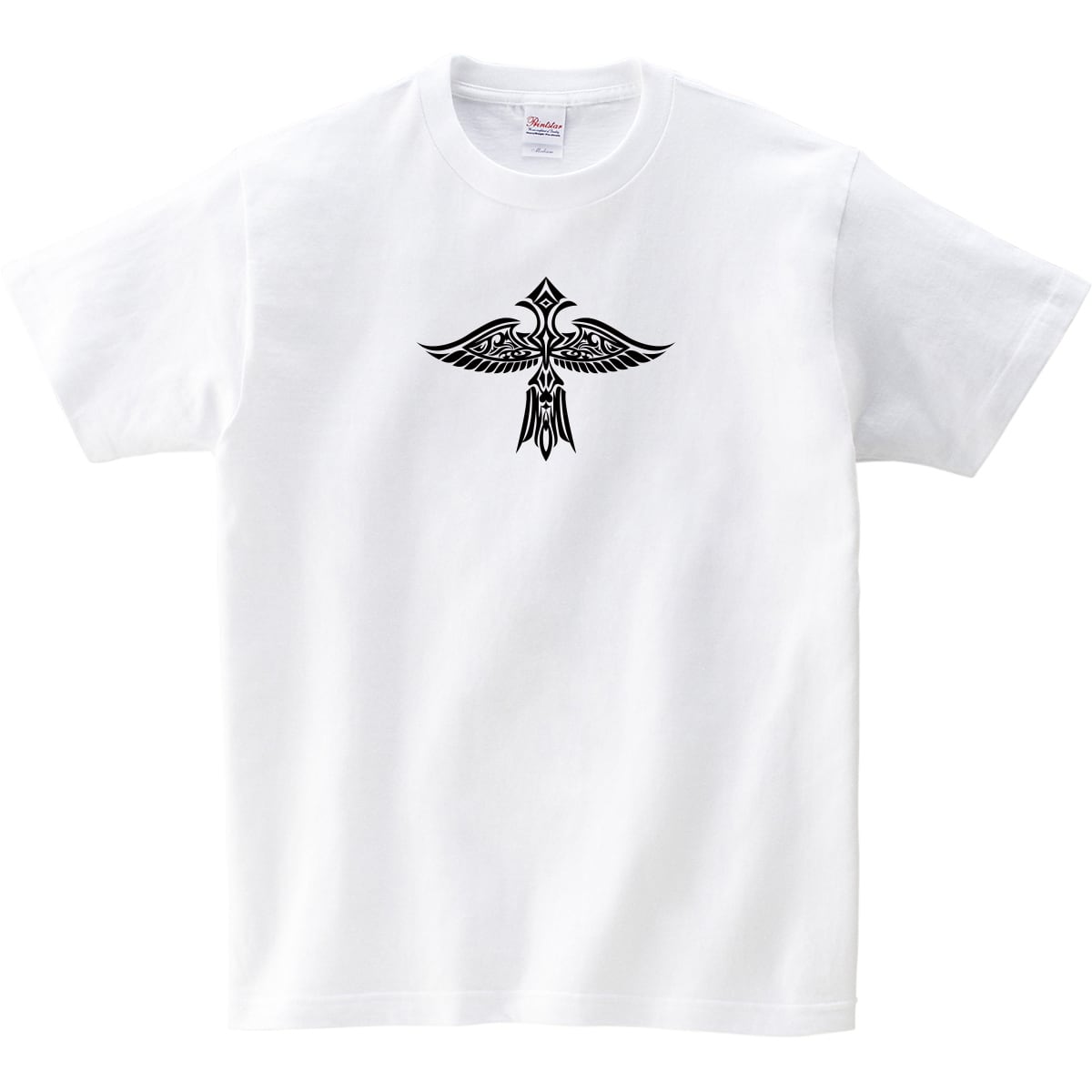 トライバル柄 十字架×鳥ver Tシャツ cl10 トライバル タトゥーデザイン