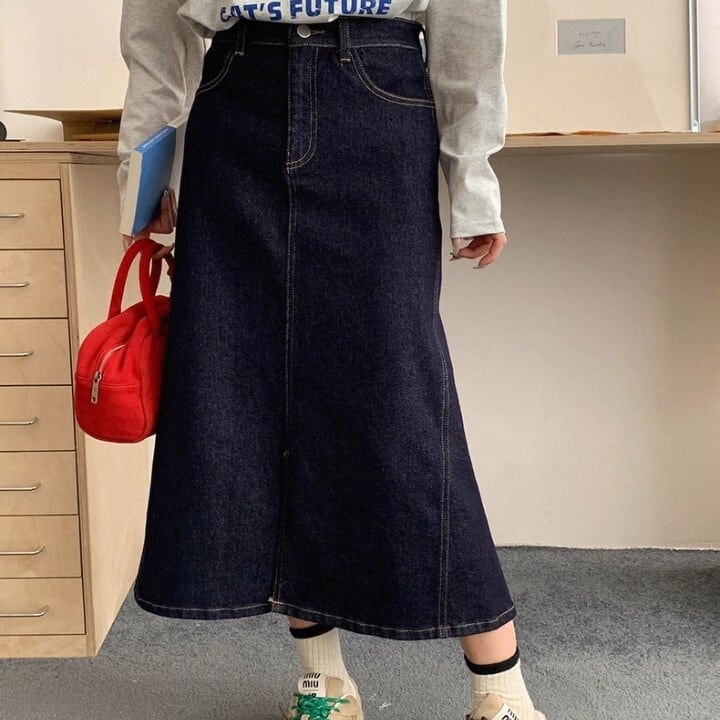 デニムスカート L1105