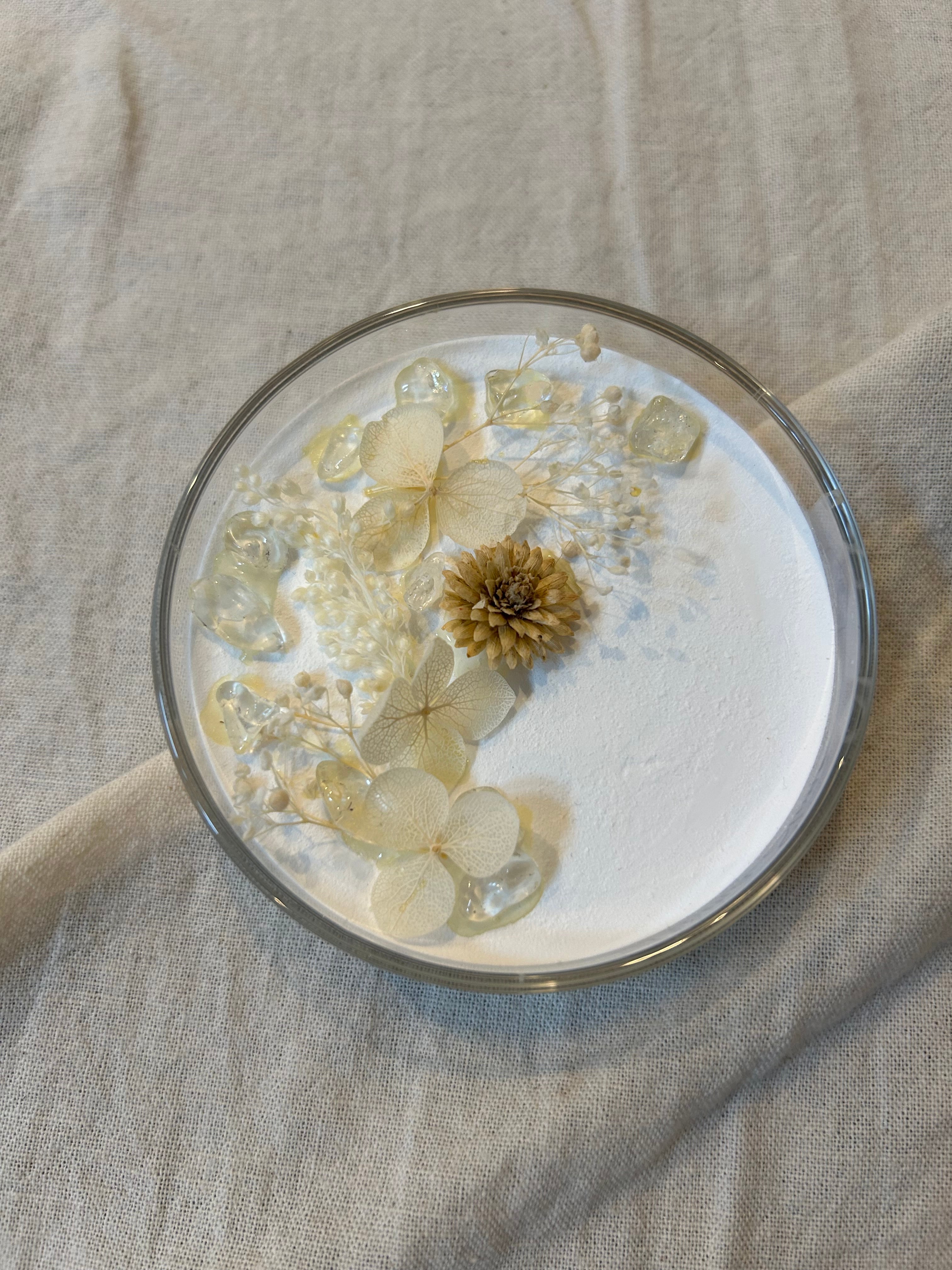 アロマストーン(ドライフラワー×天然石) | 日香［nichika］