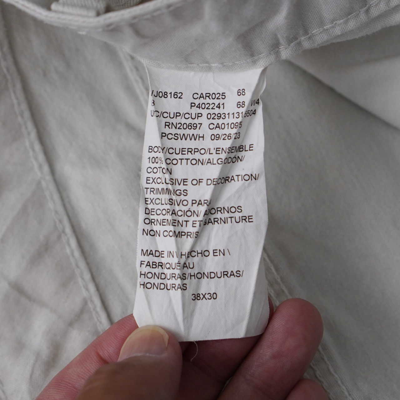 Dickies Sherwin-Williams white painter pants [W38L29.5相当] 古着 - 13