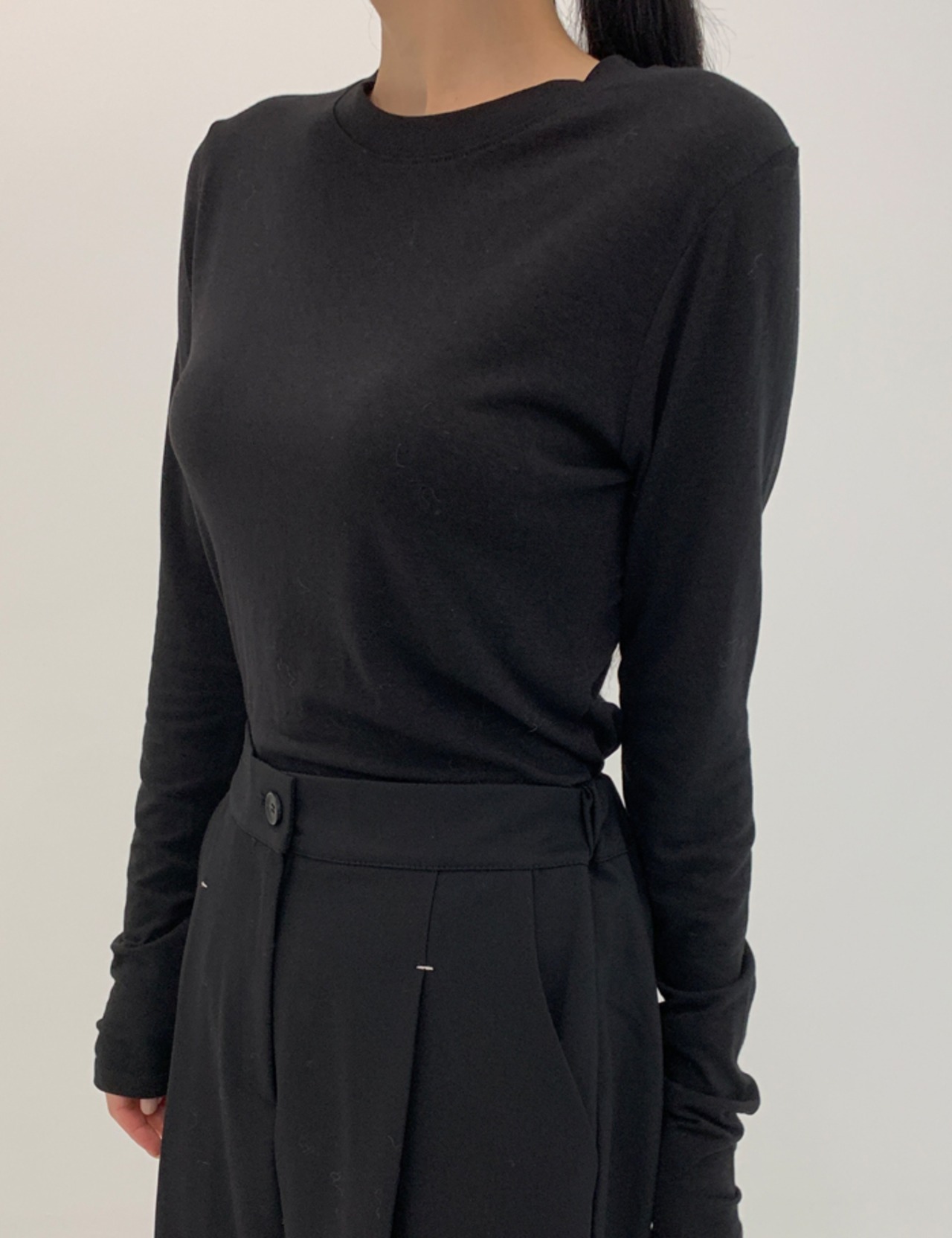 【SALE】Silky-style Soft Tops_5colors