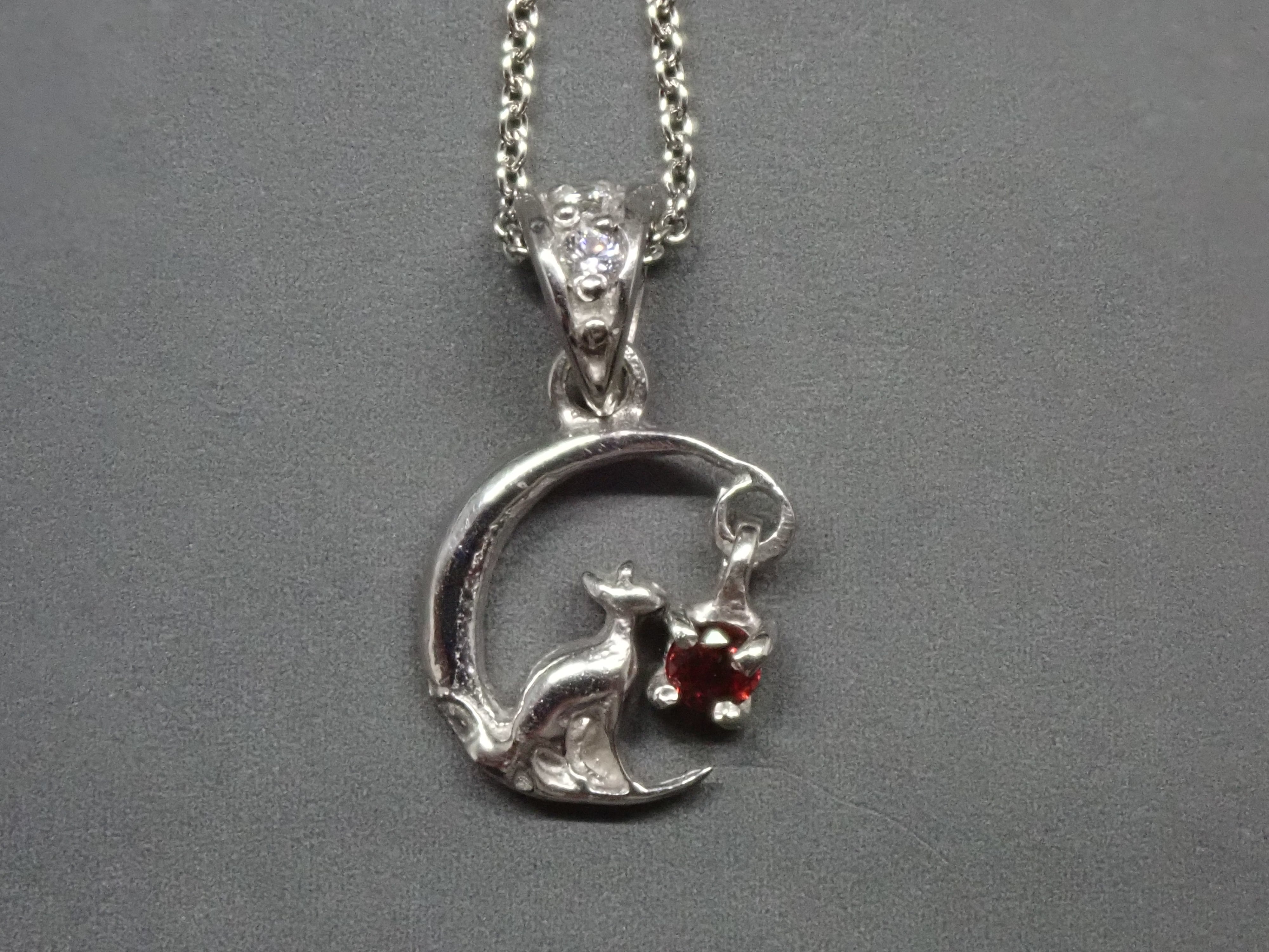 【✨限定販売!✨】ムーンライトにゃんこペンダント【✨ウルカジュエリー✨】