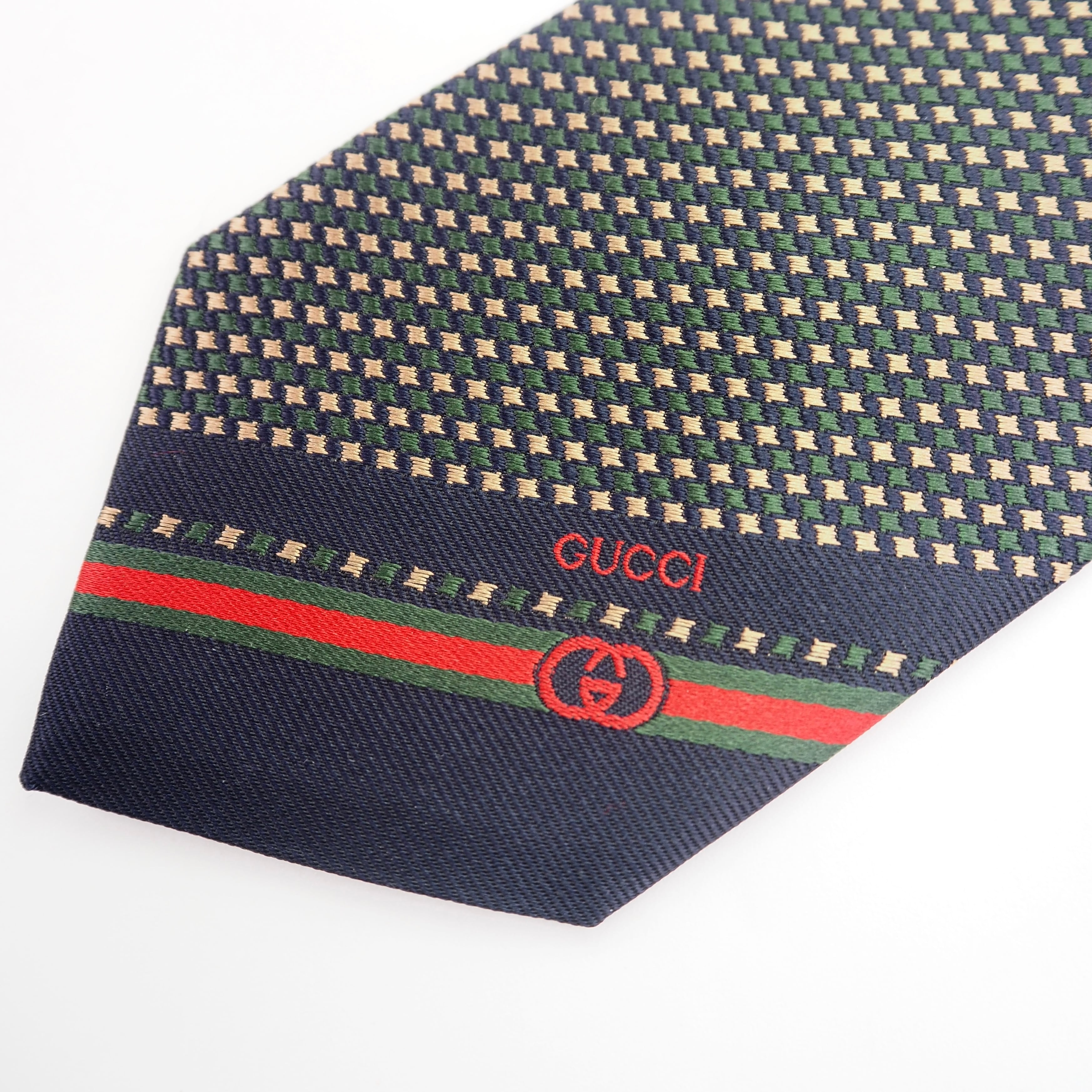 【箱付】GUCCI グッチ アニマリエ ビー シルク イタリア製 ナロータイ GUCCI アニマリエ ビー シェリーライン シルクネクタイ シルク グッチ