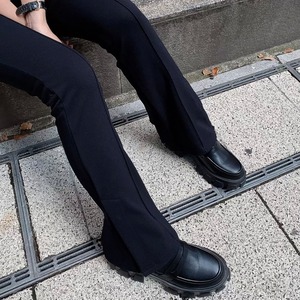 Side slit pagins / black (10月上旬〜中旬頃発送予定)