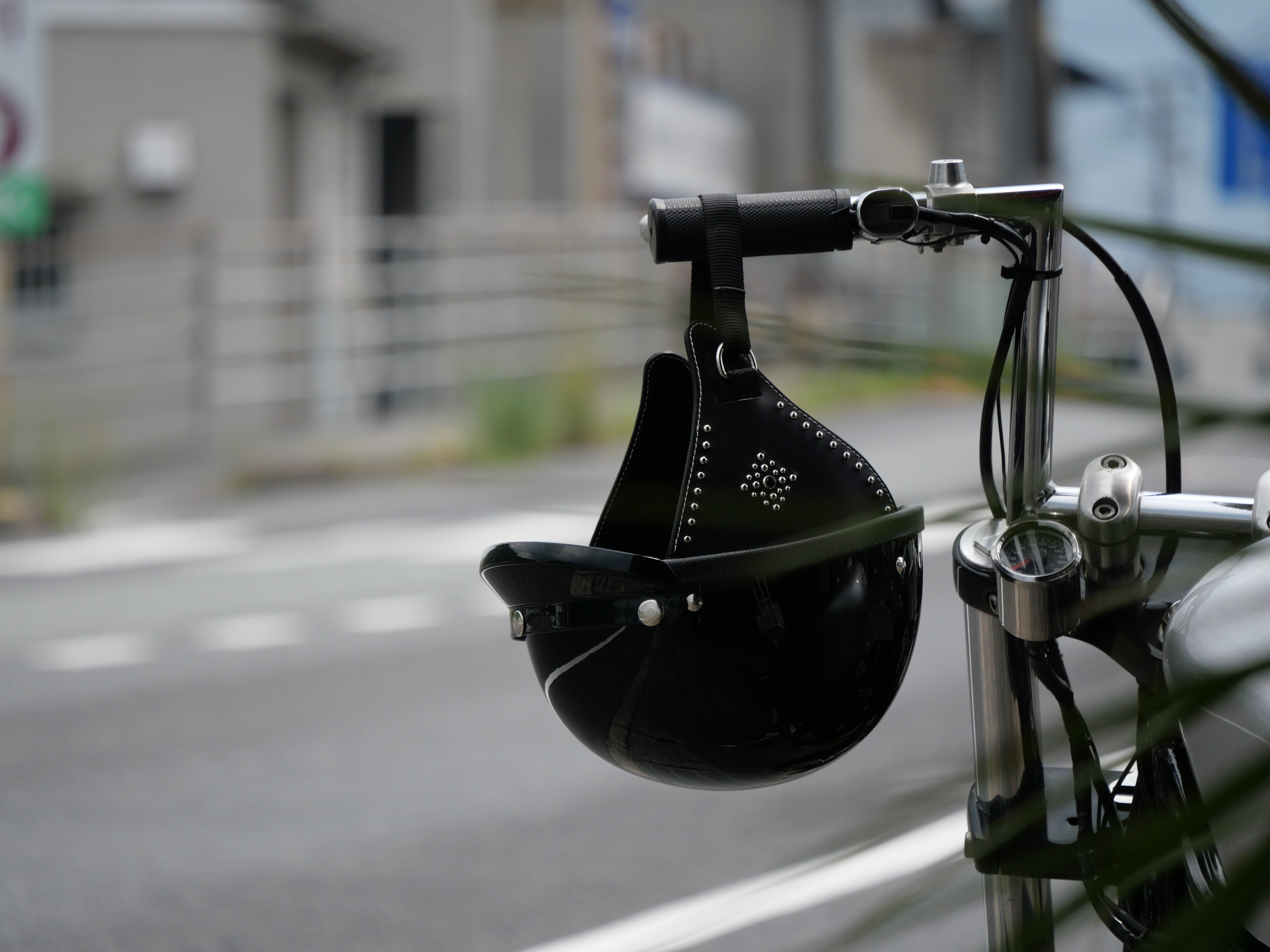 TT&CO.ヘルメット専用】any motorcycleスタッズイヤーカバー