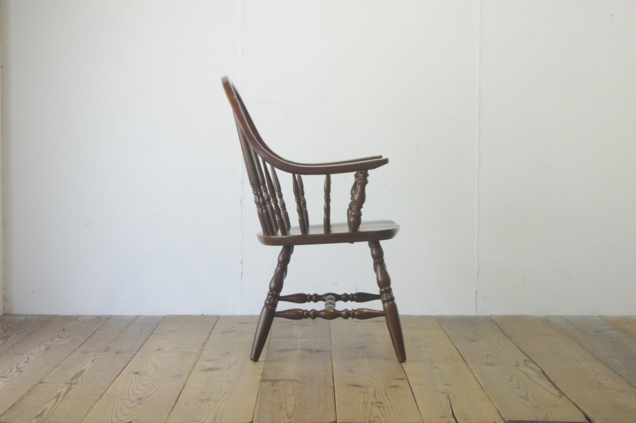 柏木工　ダイニングチェア　ウィンザーチェア　1脚　② ②柏木工KASHIWAダイニングチェアウィンザーチェア 1脚