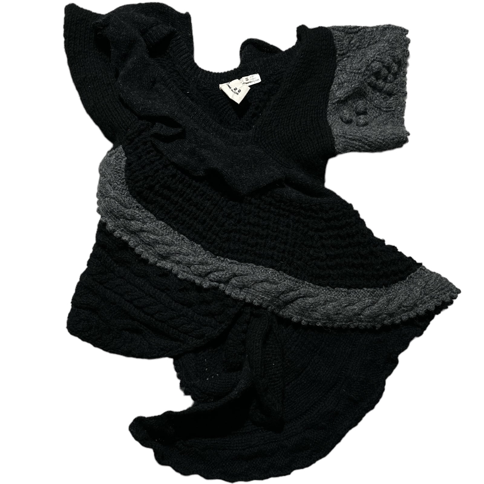 AW2007 TAO COMME DES GARCONS SCULPTURAL KNITTED TOP | ZSC