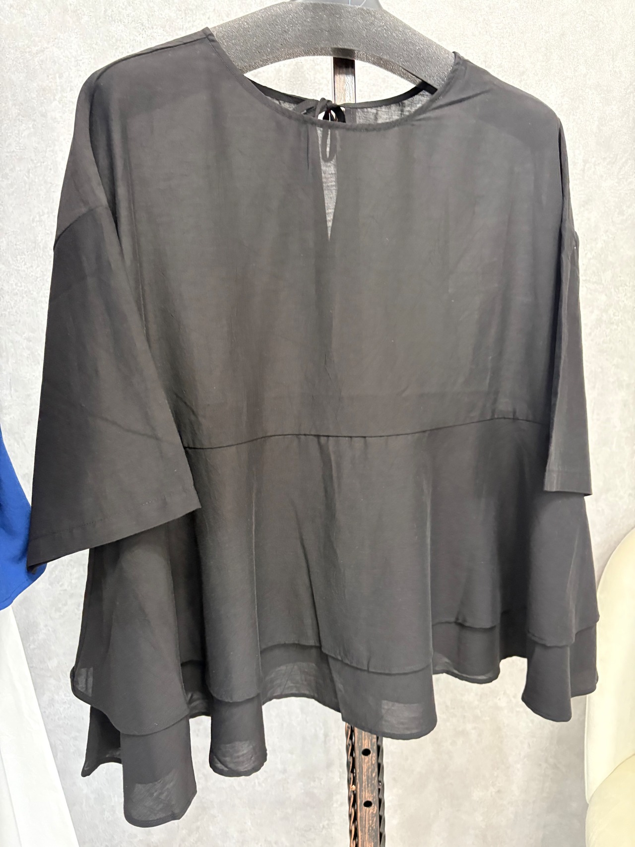 le vent soufflé シアーリネンミックス　ブラウス　26S 081