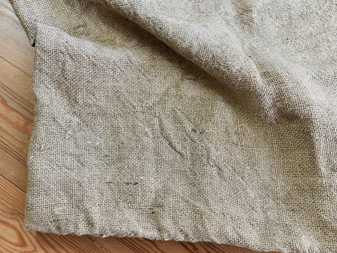 コーヒー豆が入っていた大きな麻袋 *アンティーク