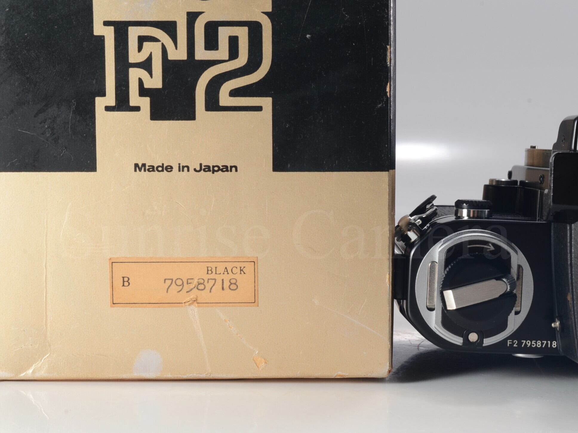 未使用コレクション】Nikon F2 フォトミックAS ブラックボディ