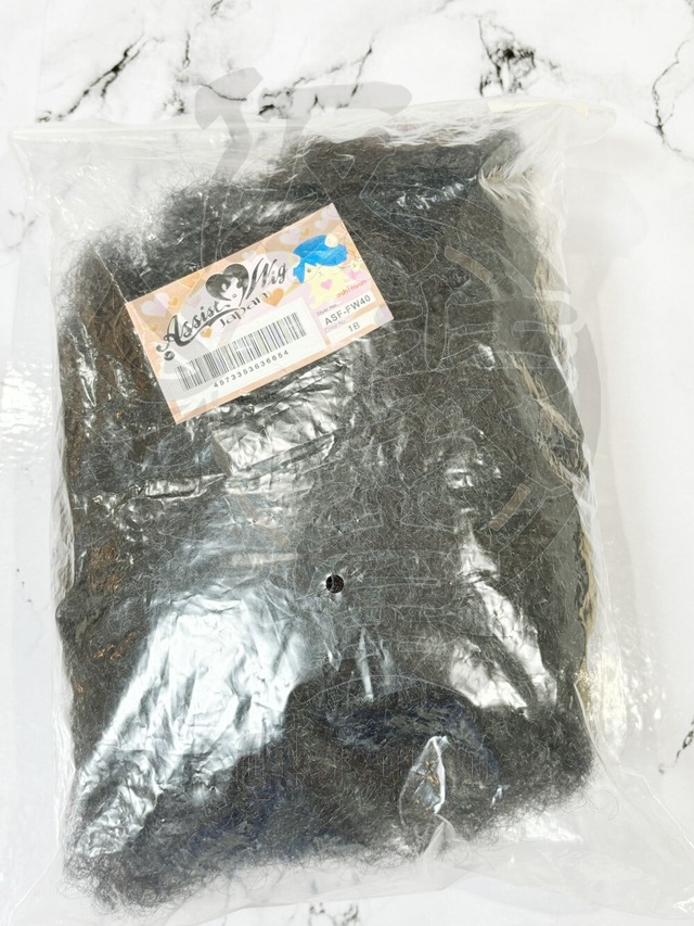 アシスト　ボリュームアップ用毛たぼ　あんこ　すき毛　ブラック