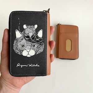 ネズミとネコのミニ財布　コインケース・パスケース