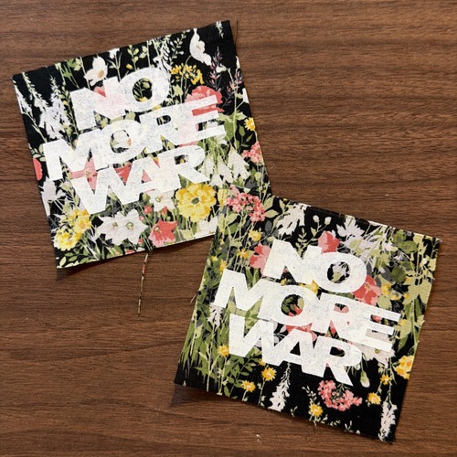 NO MORE WAR/ワッペン