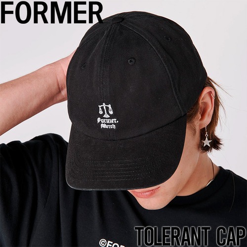 ストラップキャップ 帽子 FORMER フォーマー TOLERANT CAP HW23105C1