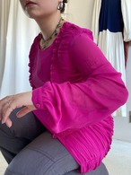 Frills design mini dress Made in Turkey | フリルデザインワンピース メイドイントルコ